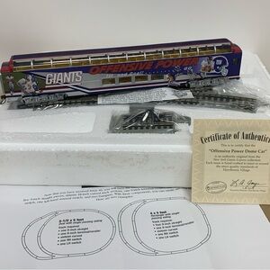Mint NFL New York Giants Offensive Power Dome Car Hawthorne Bradford Exchange